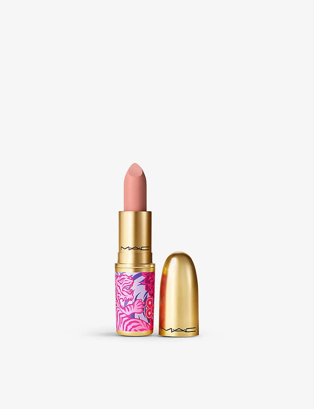 MAC Lunar Luck Powder Kiss Limited-edition Lipstick 3g Enveloped In Luck 3 MAC Lunar Luck Powder Kiss Limited-edition Lipstick 3g Enveloped In Luck